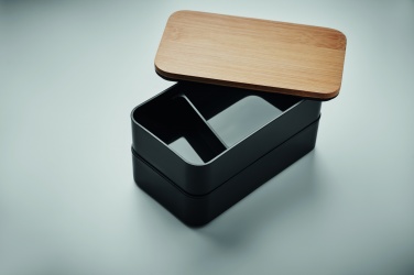 Logo trade promotional giveaway photo of: Lunch box in PP and bamboo lid