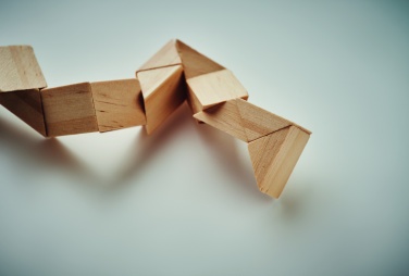 Logotrade promotional gift picture of: Wooden puzzle/brain teaser