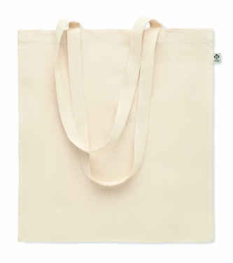 Logo trade promotional products image of: Organic cotton shopping bag