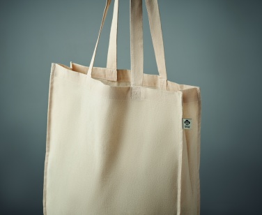 Logo trade promotional item photo of: Organic cotton shopping bag