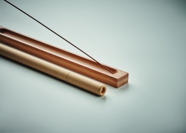 Logo trade promotional gift photo of: Incense set in bamboo