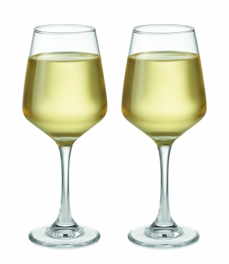 Logotrade corporate gift picture of: Set of 2 wine glasses