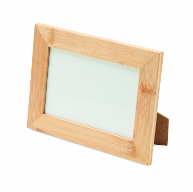 Logo trade promotional products picture of: Bamboo photo frame