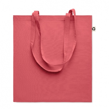 Logo trade promotional merchandise photo of: Recycled cotton shopping bag