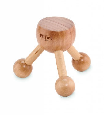 Logotrade promotional gifts photo of: Hand held massager in wood