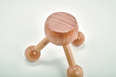 Logotrade promotional gifts photo of: Hand held massager in wood