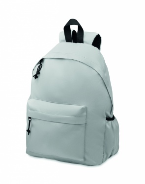 Logo trade promotional items image of: 600D RPET polyester backpack
