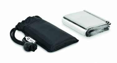 Logotrade promotional product picture of: Emergency blanket in a pouch