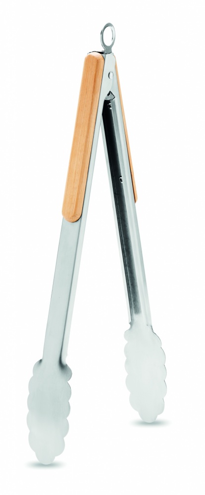 Logo trade promotional gifts image of: Stainless Steel Tongs