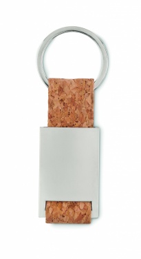 Logo trade promotional gifts image of: Key ring with cork webbing Kerava