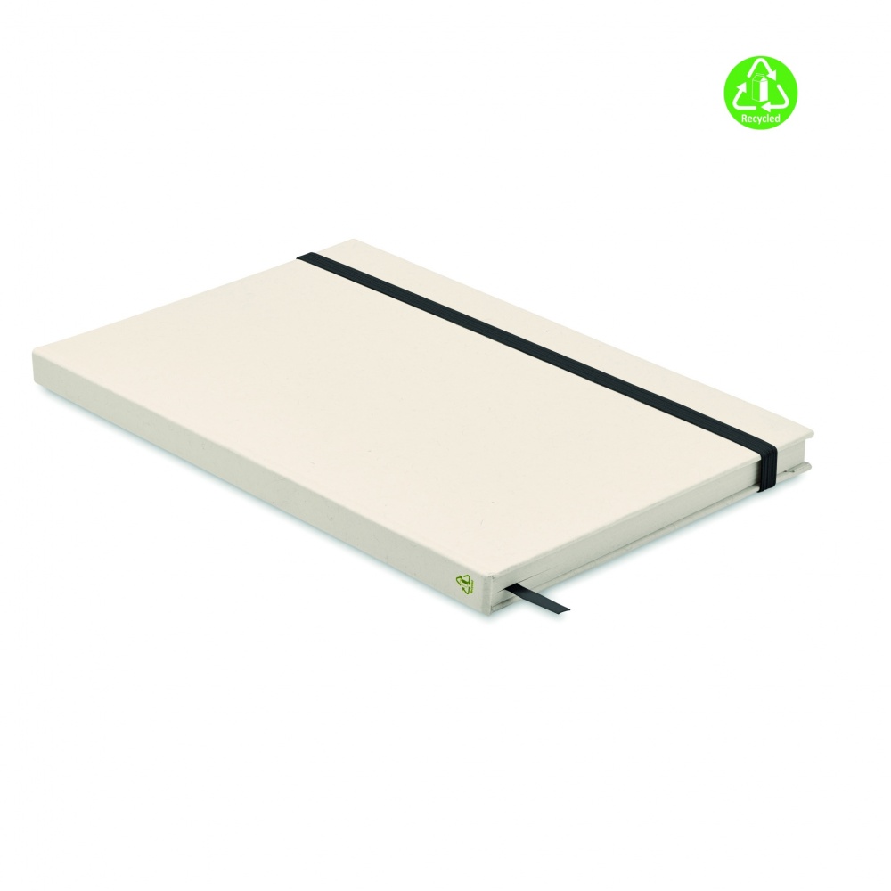 Logo trade corporate gifts image of: A5 notebook milk carton