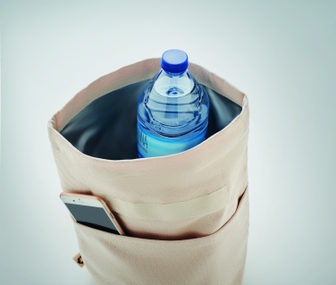 Logo trade corporate gift photo of: Recycled cotton cooler bag