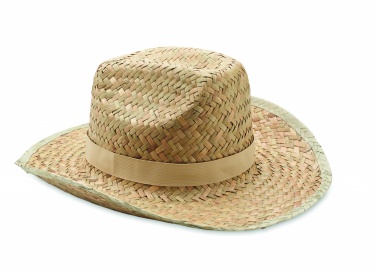 Logotrade promotional giveaways photo of: Natural straw cowboy hat