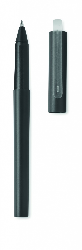 Logotrade corporate gift image of: RPET blue gel ink ball pen