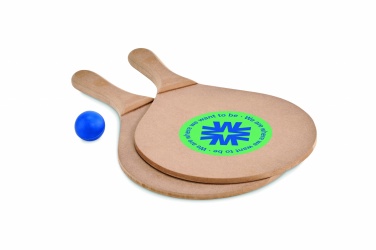 Logo trade promotional item photo of: Beach tennis set