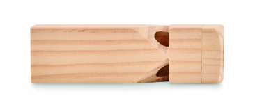 Logo trade promotional giveaways picture of: Wooden train whistle