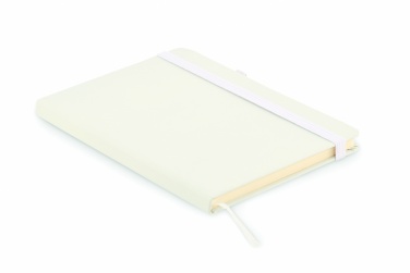 Logotrade advertising products photo of: Recycled Leather A5 notebook