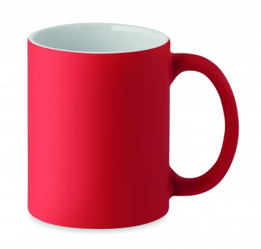 Logo trade promotional giveaways picture of: Matt coloured mug 300 ml