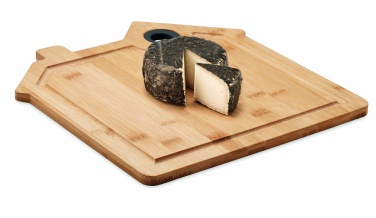 Logotrade promotional giveaway picture of: Bamboo house cutting board