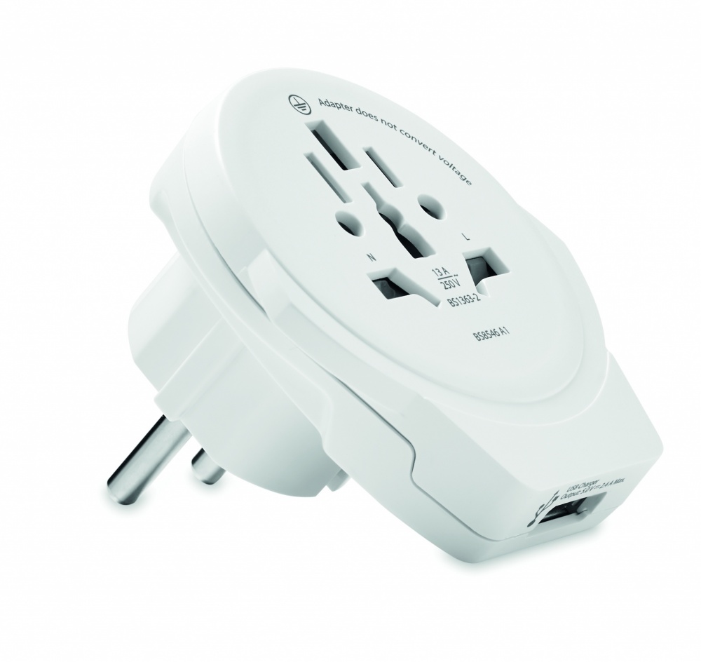 Logotrade business gifts photo of: Skross World to Europe USB 12W