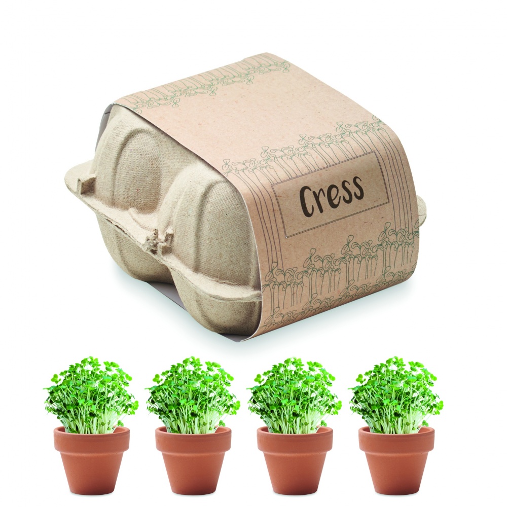 Logotrade promotional merchandise photo of: Egg carton growing kit