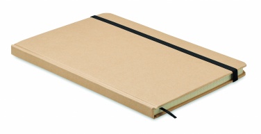 Logo trade promotional giveaways image of: A5 recycled carton notebook
