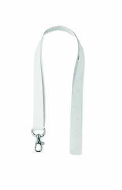 Logotrade promotional item image of: Seed paper lanyard w/hook