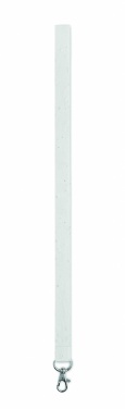 Logotrade advertising product image of: Seed paper lanyard w/hook