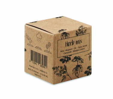 Logotrade promotional product picture of: Herb seed bomb in carton box