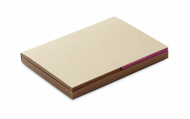 Logo trade business gifts image of: Recycled paper memo set