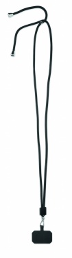 Logo trade business gifts image of: RPET Phone holder lanyard
