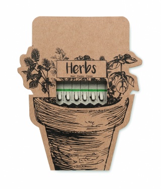 Logotrade promotional giveaway picture of: Herb seeds sticks