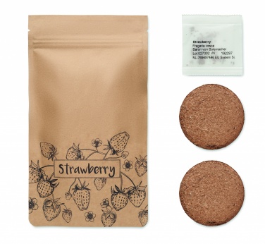 Logo trade promotional products image of: Strawberry growing kit