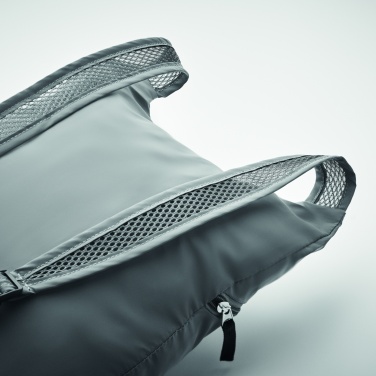 Logo trade corporate gifts image of: Foldable reflective sports bag