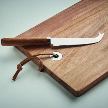 Logotrade promotional gift image of: Acacia wood cheese board set Hannover