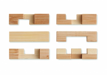 Logotrade promotional giveaway picture of: Bamboo brain teaser puzzle