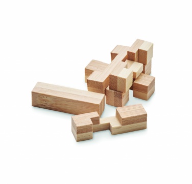 Logotrade promotional giveaway picture of: Bamboo brain teaser puzzle