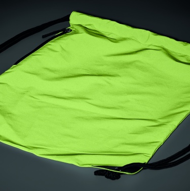 Logo trade promotional giveaways picture of: Brightning drawstring bag