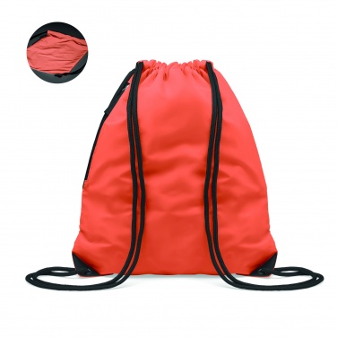 Logo trade corporate gifts image of: Brightning drawstring bag