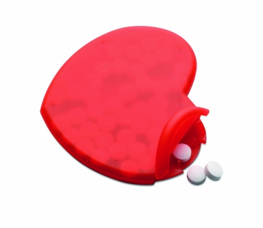 Logo trade promotional gifts picture of: Heart shape peppermint box