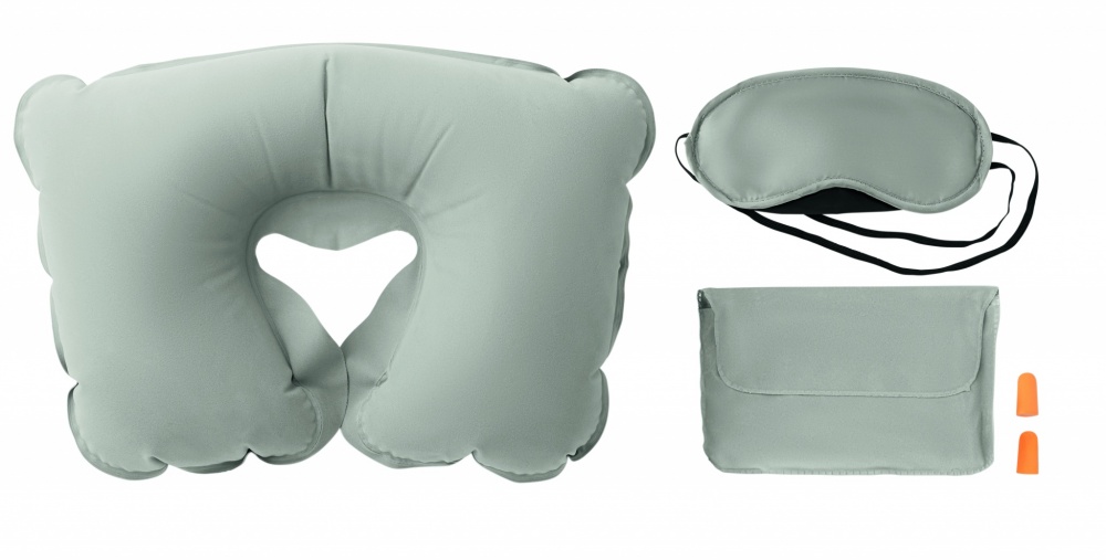 Logo trade promotional merchandise picture of: Set w/ pillow eye mask plugs