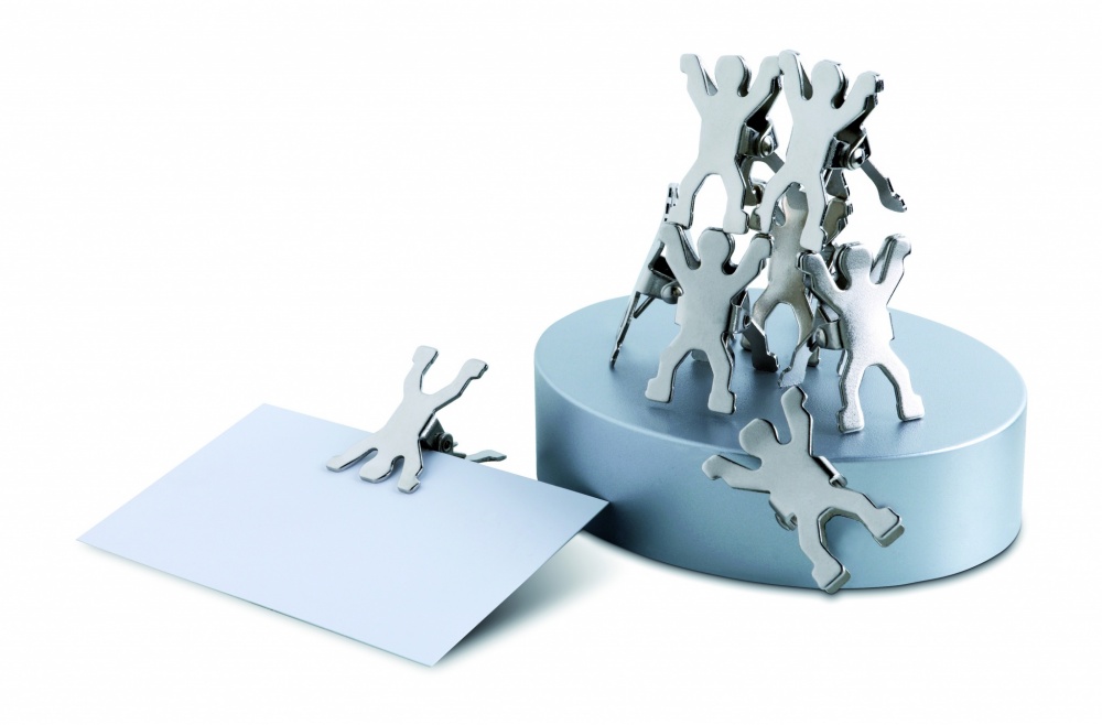 Logo trade corporate gift photo of: Magnetic clips with base