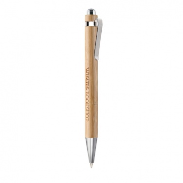 Logotrade promotional product image of: Bamboo automatic ball pen