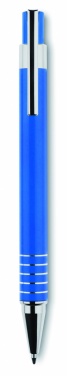 Logo trade promotional items image of: Ball pen set in metal box