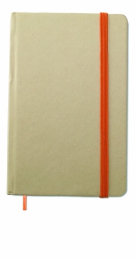 Logotrade promotional merchandise image of: A6 recycled notebook 96 plain