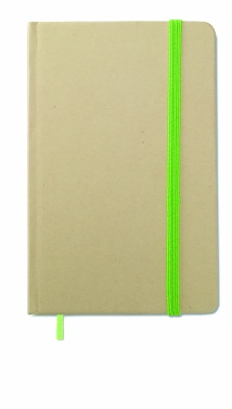 Logotrade promotional product picture of: A6 recycled notebook 96 plain