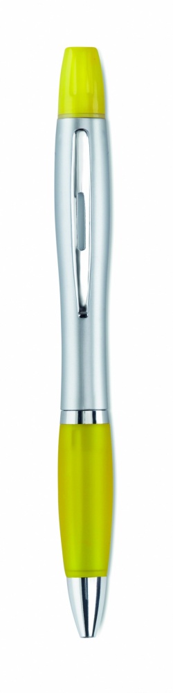 Logo trade promotional items image of: 2 in 1 ball pen