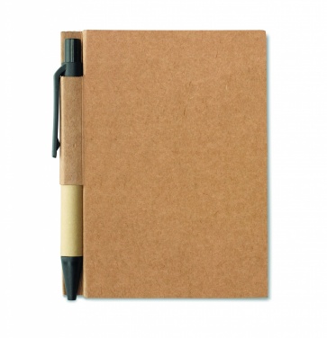 Logotrade business gifts photo of: Recycled notebook with pen