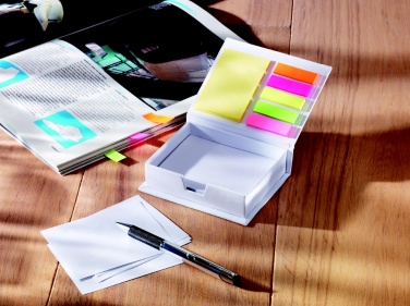 Logo trade promotional merchandise photo of: Memo notes pad dispencer