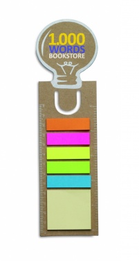 Logotrade promotional merchandise image of: Bookmark with sticky memo pad